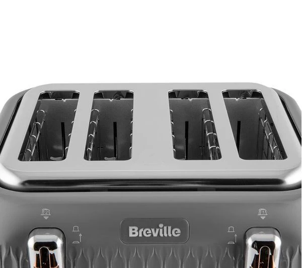 Breville Curve 4 Slice Toaster in Graphite - Image 2