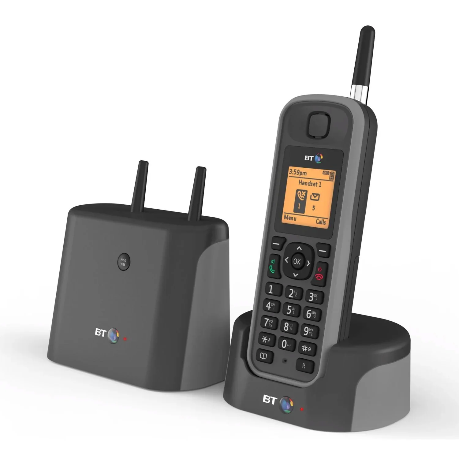 BT Elements 1K Long Range Cordless Telephone