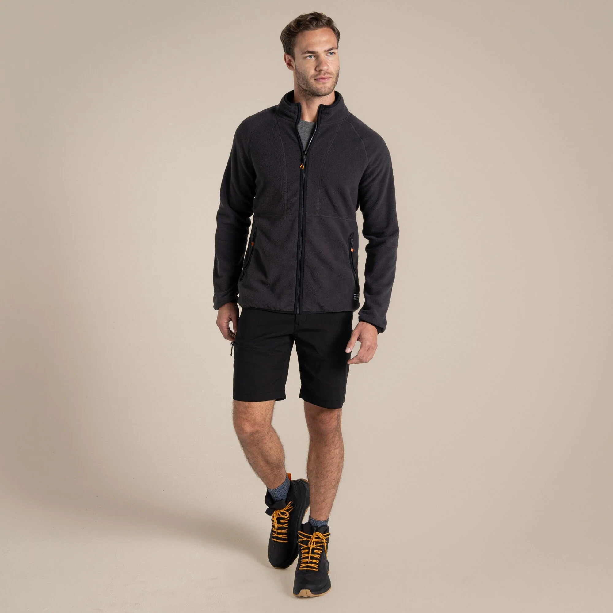 Craghoppers Men's CO2Renu II Full Zip Fleece | Dark Iron - Image 3