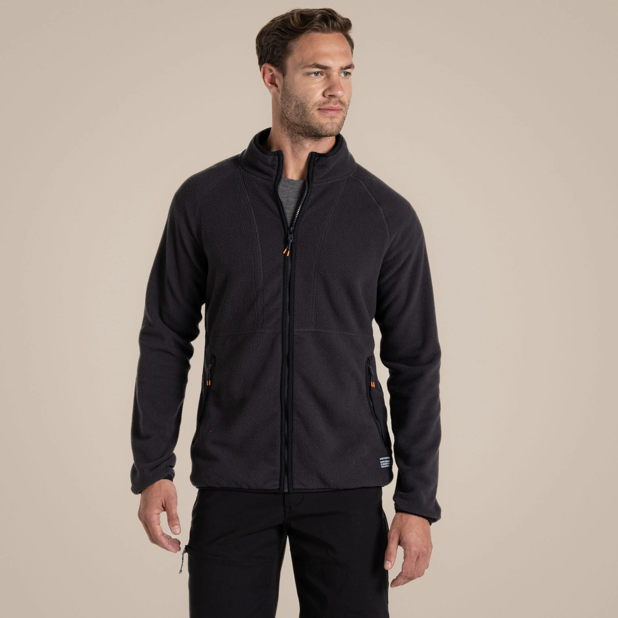Craghoppers Men's CO2Renu II Full Zip Fleece | Dark Iron - Image 4