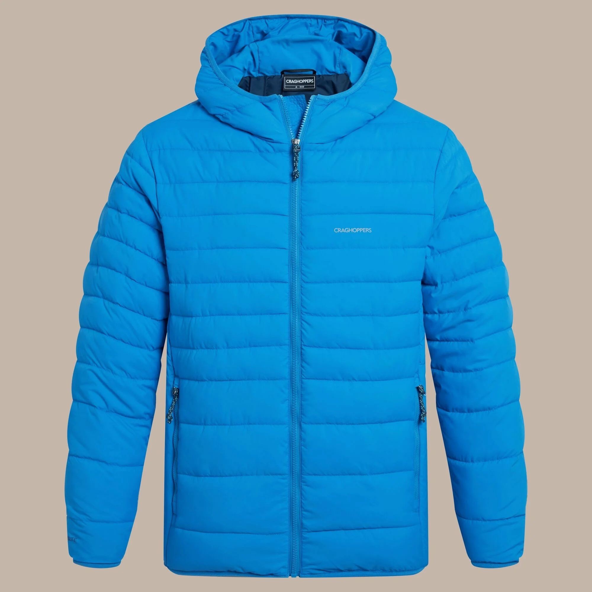 Craghoppers Men's Compresslite IX Hooded Insulating Jacket | Azure Sky - Image 8