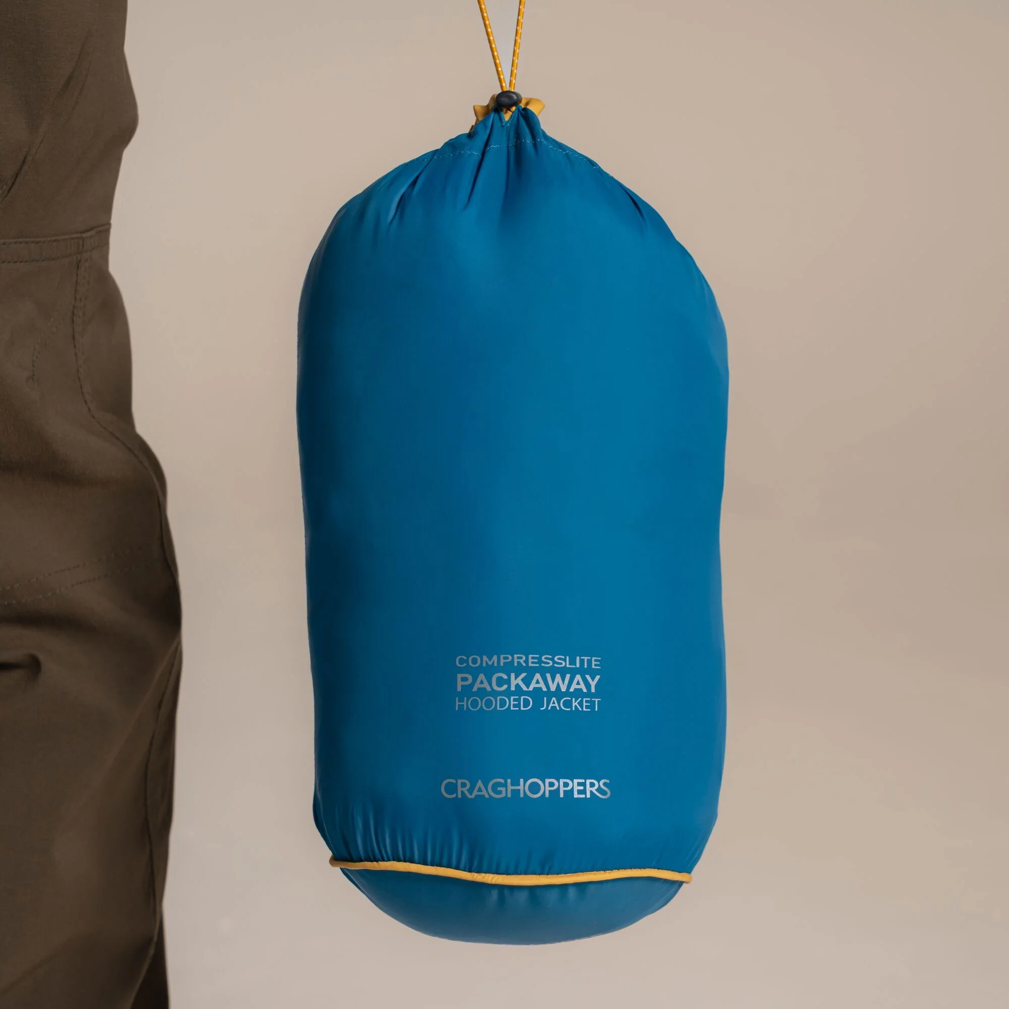 Craghoppers Men's Compresslite IX Hooded Insulating Jacket | Coastal Blue - Image 9