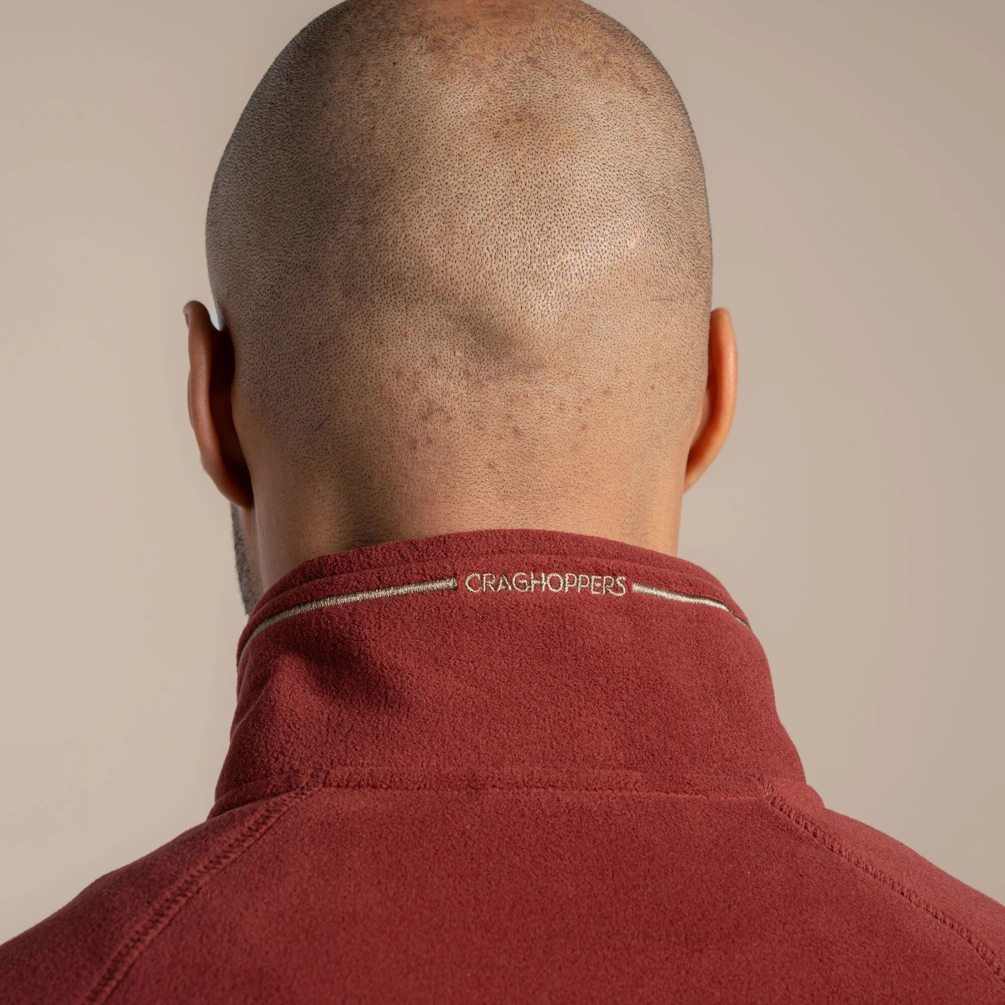Craghoppers Men's Corey VI Half Zip Fleece | Red Jasper - Image 4