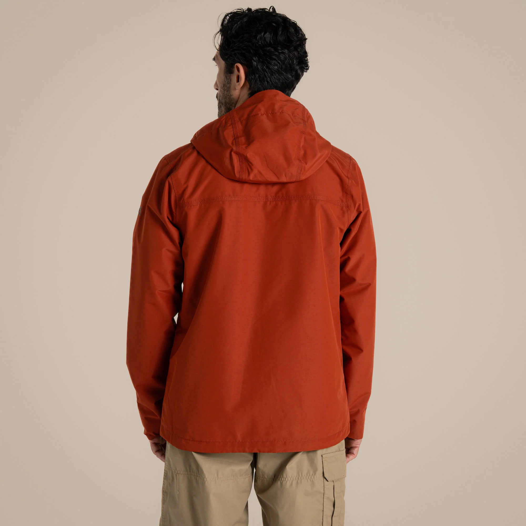Craghoppers Mens' Harslow Waterproof Jacket | Red Beach - Image 2