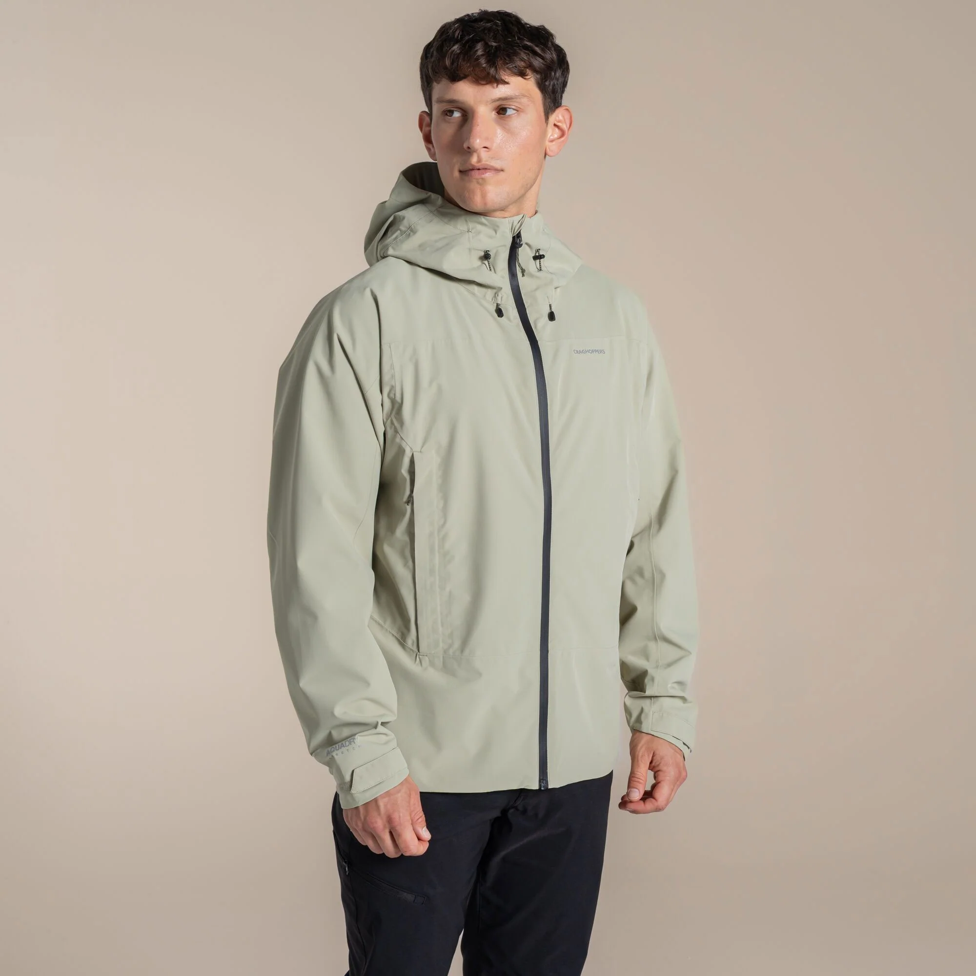 Craghoppers Men's Ponsa Waterproof Jacket | Bay Leaf