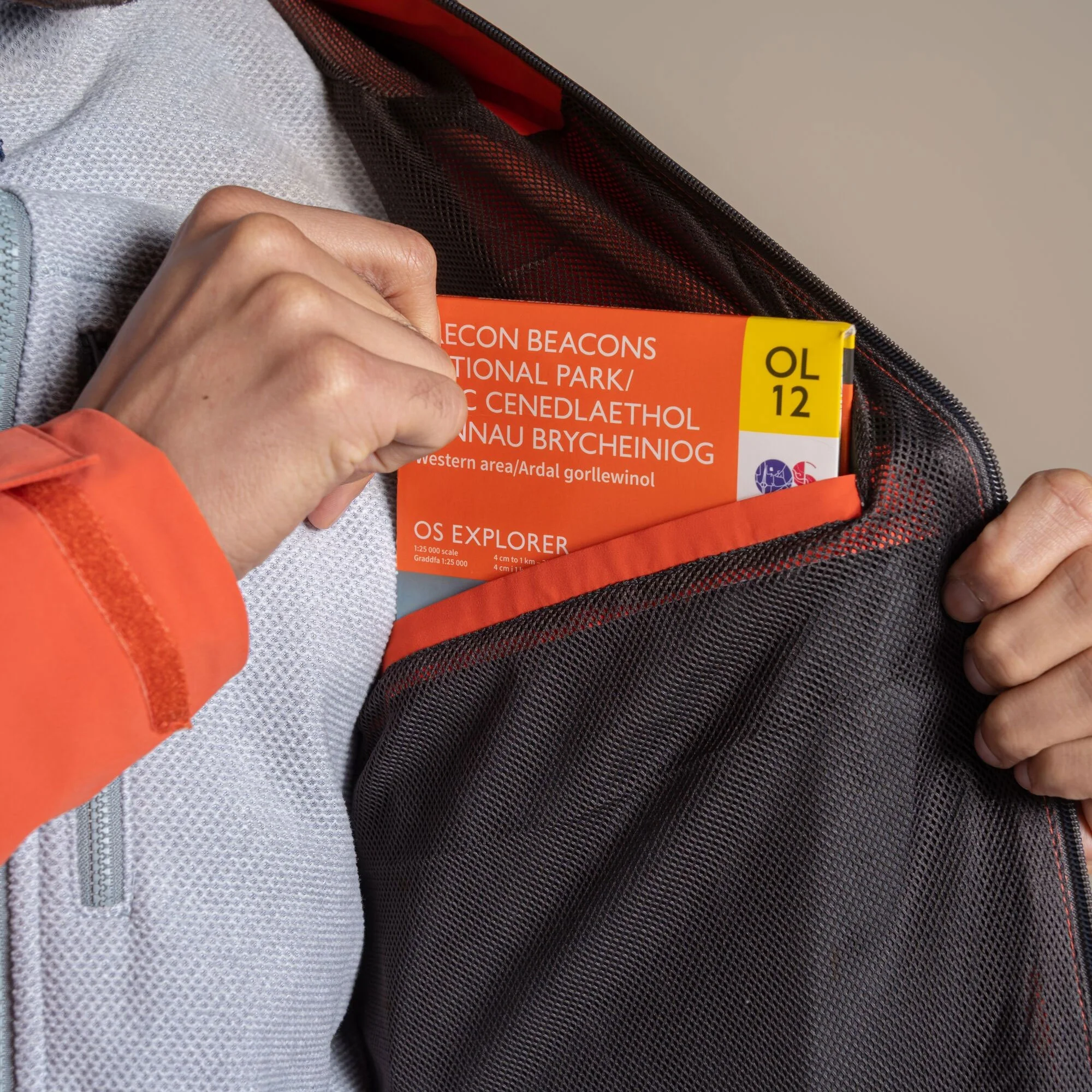 Craghoppers Men's Ponsa Waterproof Jacket | Feldspar - Image 8