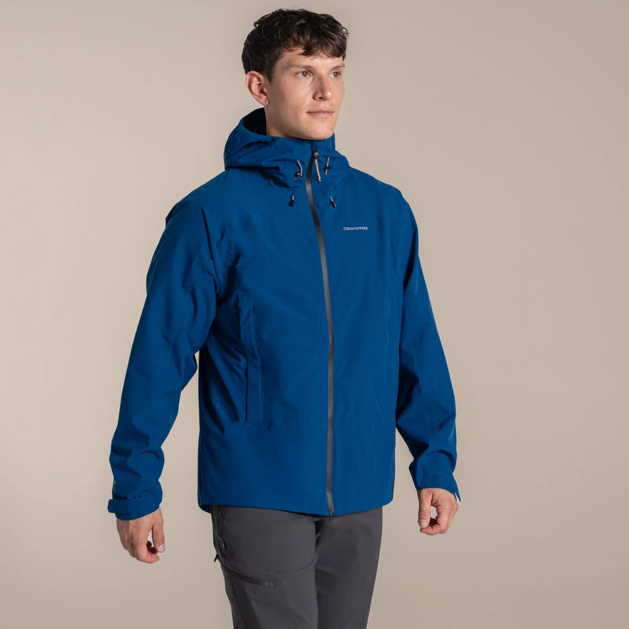 Craghoppers Men's Ponsa Waterproof Jacket | Juniper Berry