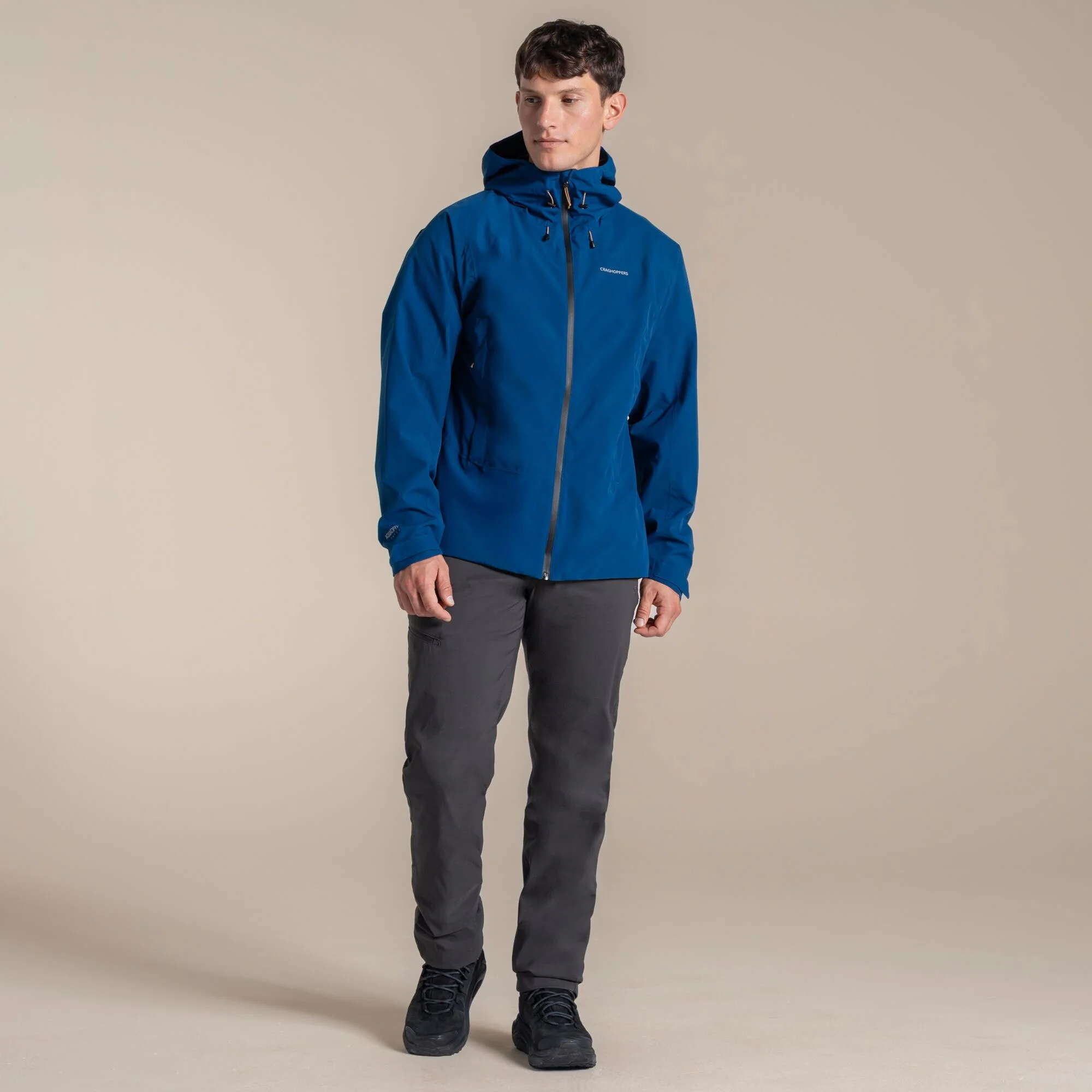 Craghoppers Men's Ponsa Waterproof Jacket | Juniper Berry - Image 3