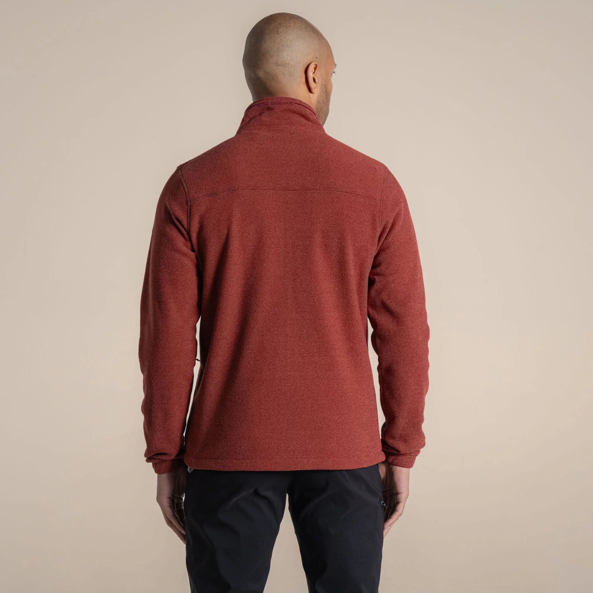Craghoppers Men's Souther Full Zip Fleece | Red Jasper - Image 2