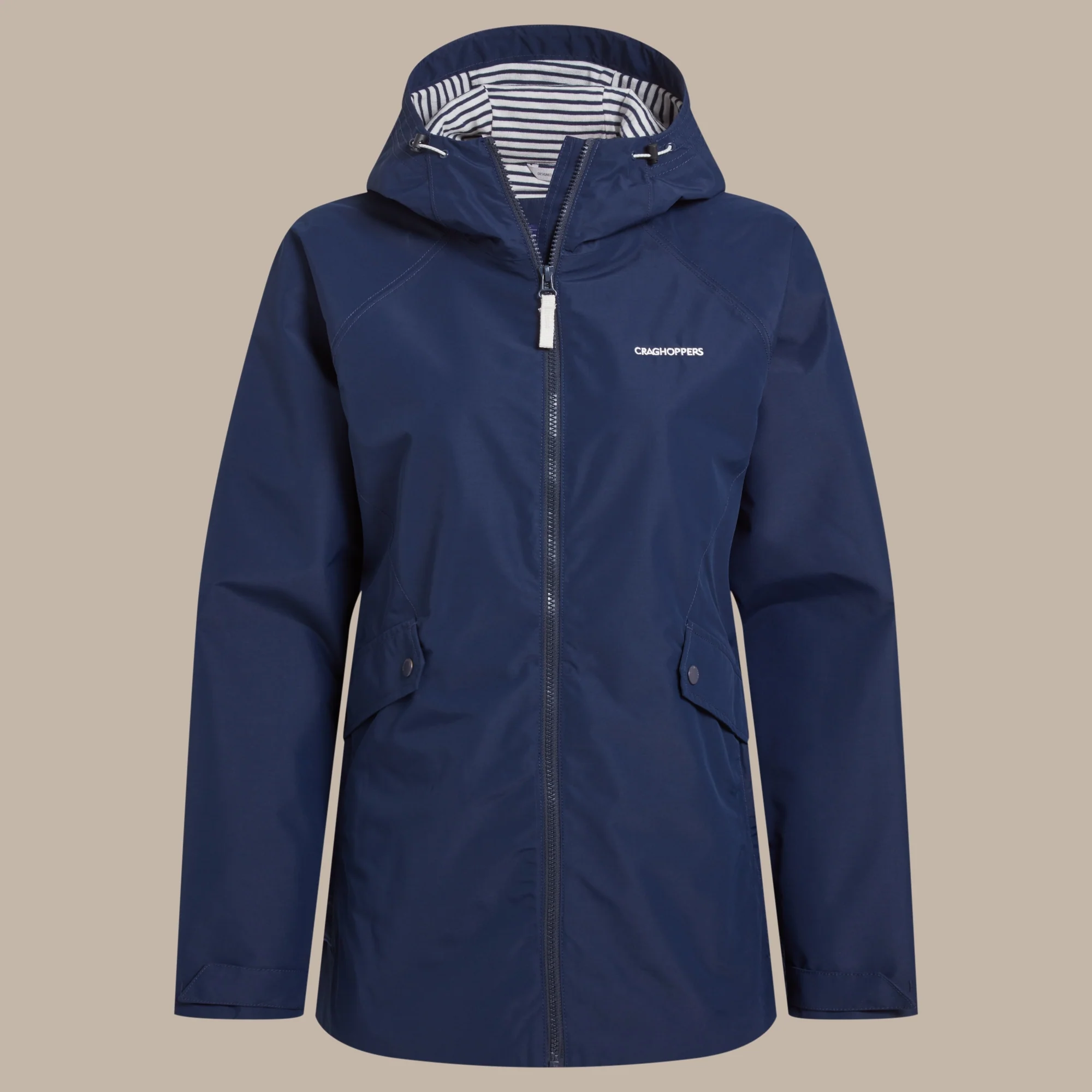 Craghoppers Women's Ortega Waterproof Jacket | Blue Navy - Image 5