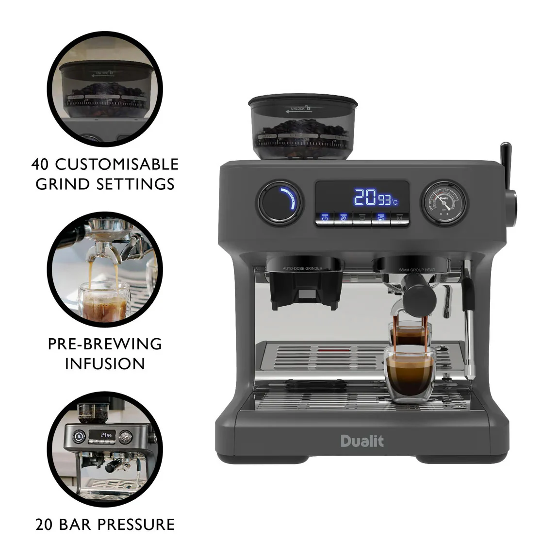 Dualit Espressivo Pro Coffee Machine - Image 2