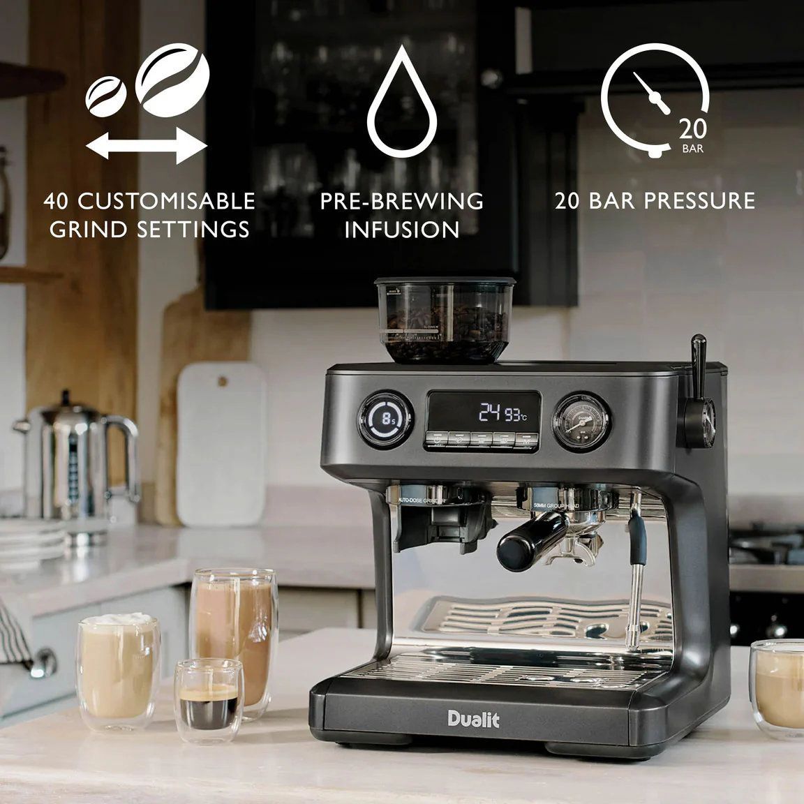 Dualit Espressivo Pro Coffee Machine - Image 4