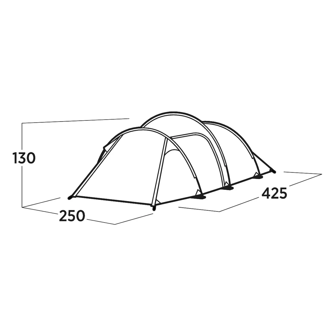 Easy Camp Hemsedal 4, 4-Person Tent - Image 3