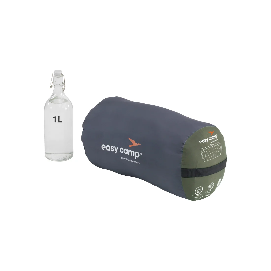 Easy Camp Raven II Square -3°C Sleeping Bag - Image 3
