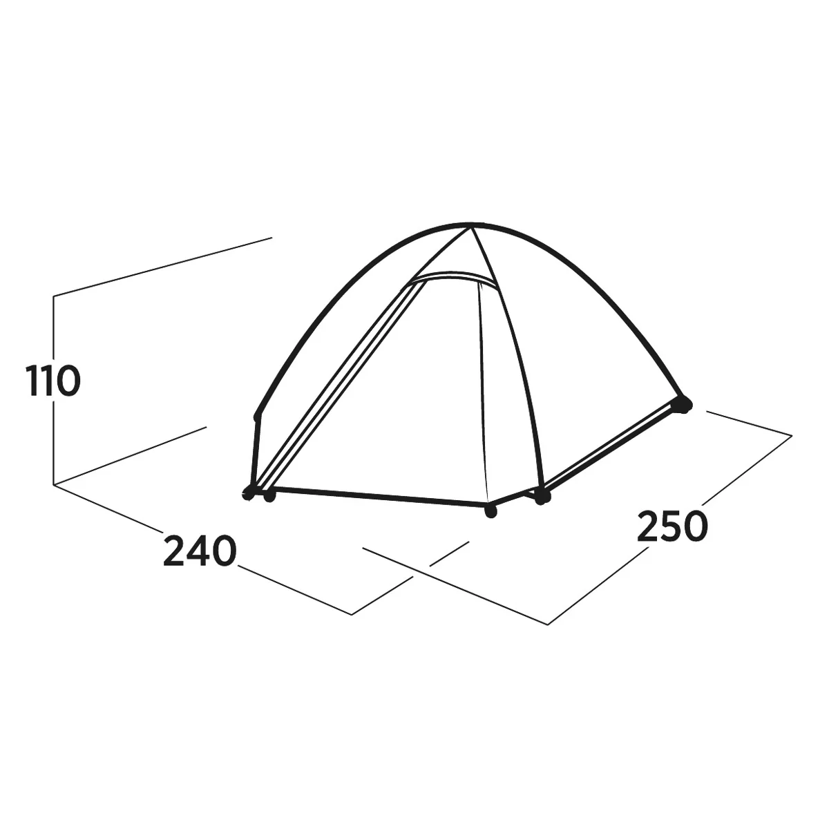 Easy Camp Rondane 2, 2-Person Tent - Image 3