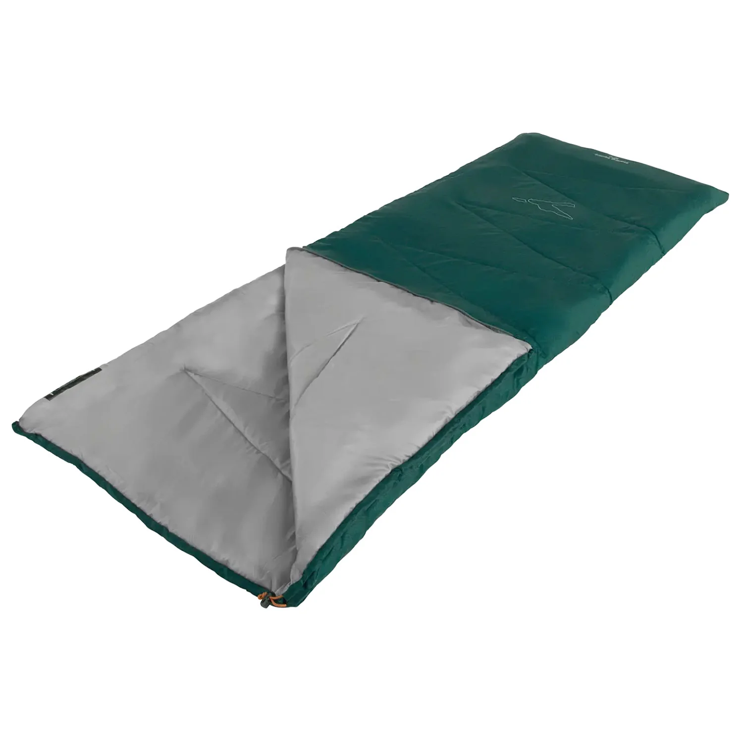 Easy Camp Starling Square Sleeping Bag Green 10°C - Image 2
