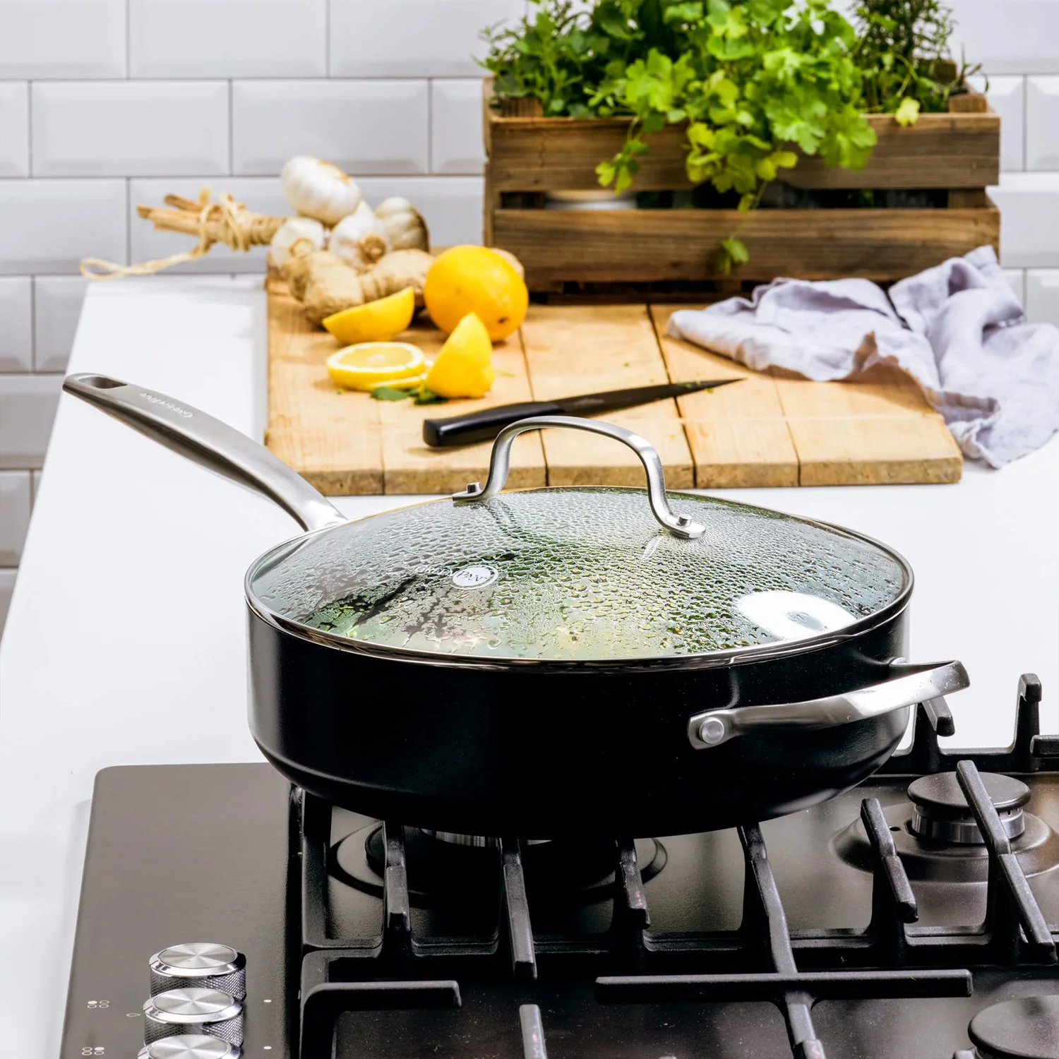 GreenPan Copenhagen Skillet Covered 28cm / 4.3 Litre - Image 6