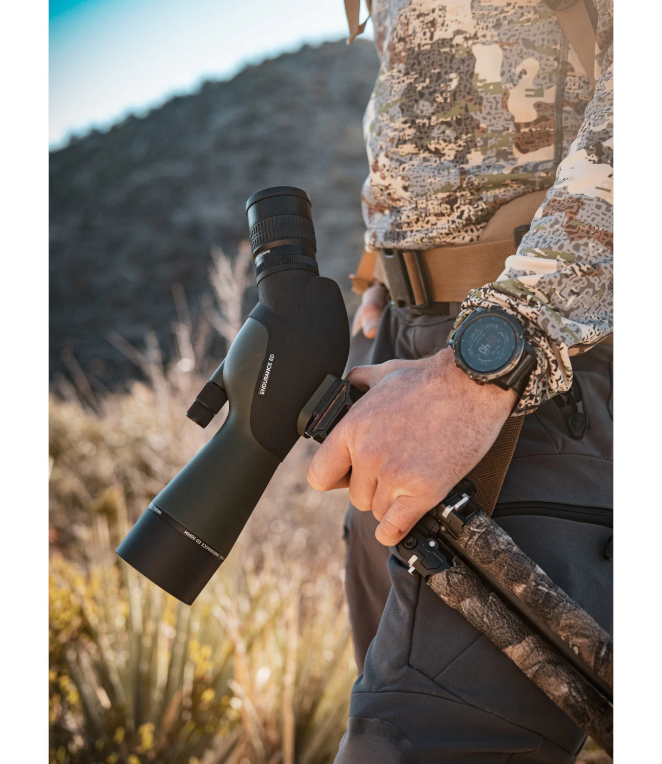 Hawke Endurance ED 15-45x60 Angled Spotting Scope - Image 3