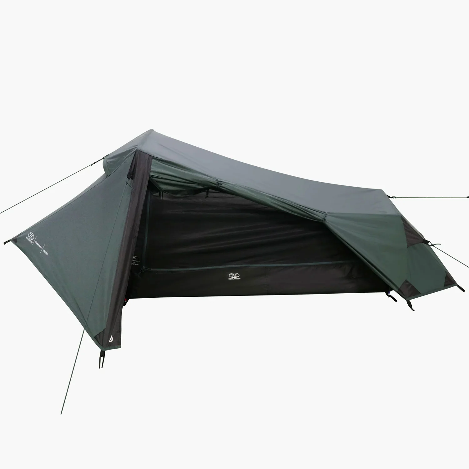 Highlander Blackthorn 1-Person Tent Gen 2 - Scarab Green - Image 2