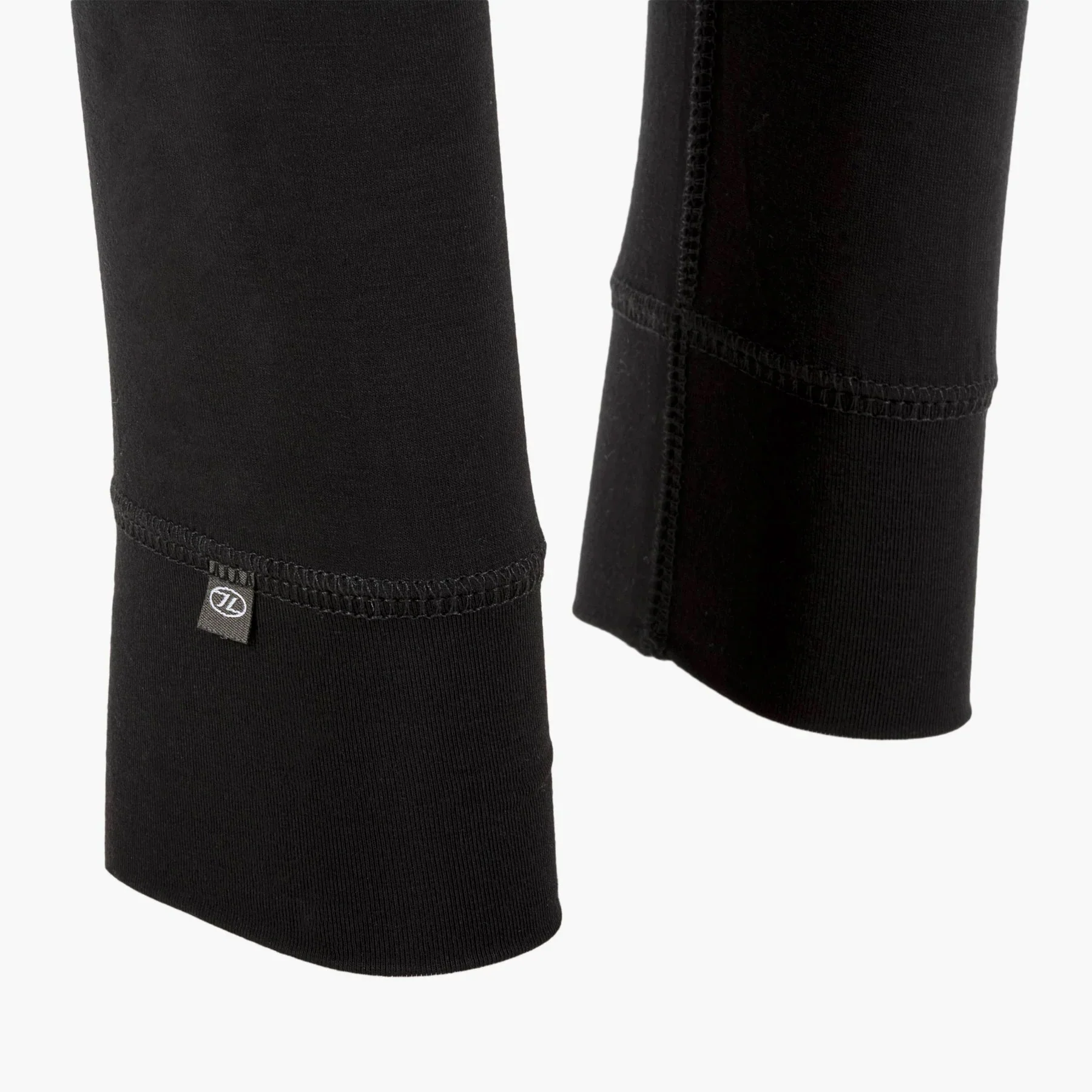 Highlander Mens Bamboo Baselayer Leggings | Black - Image 2