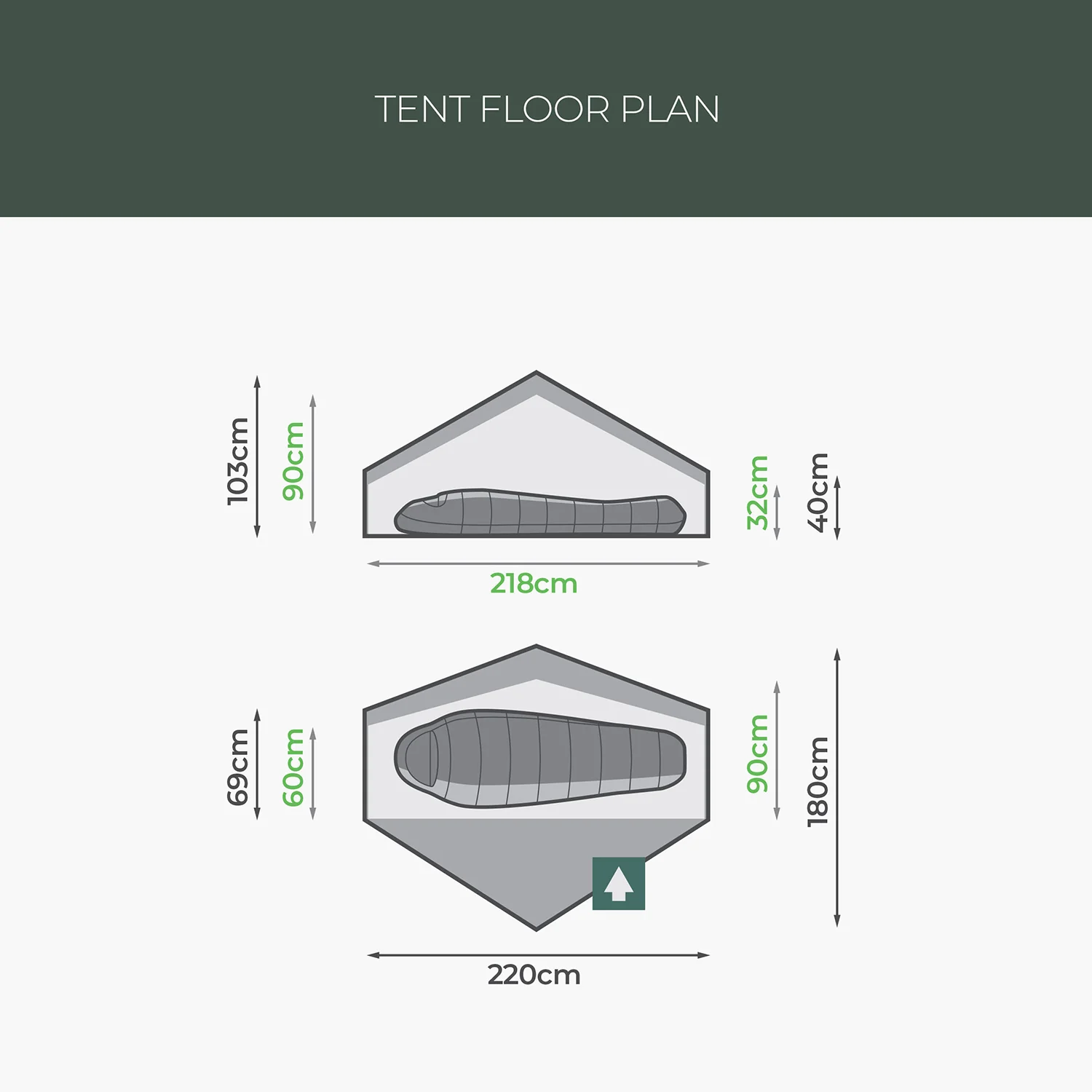 Highlander Refuge 1-Person Tent - Image 2