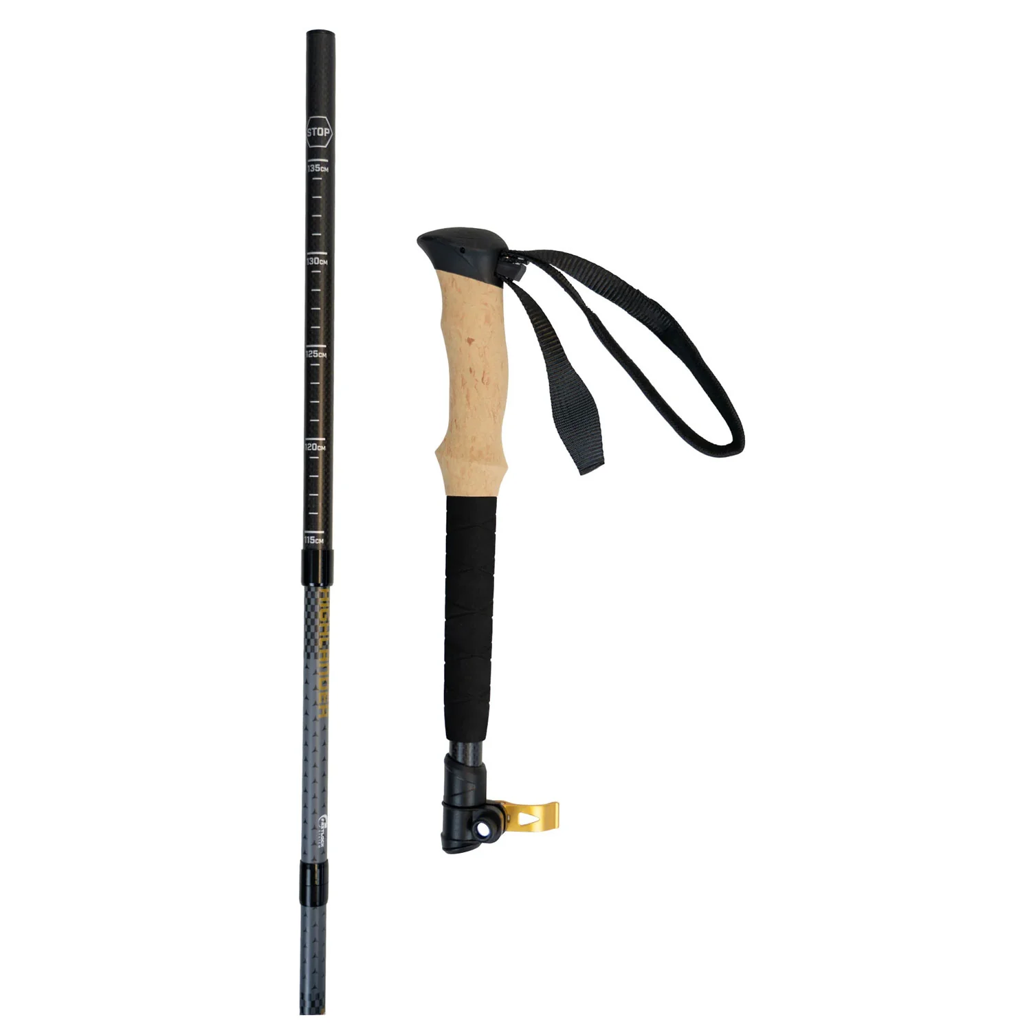 Highlander Skye Carbon FZ Walking Pole (Single) - Image 2