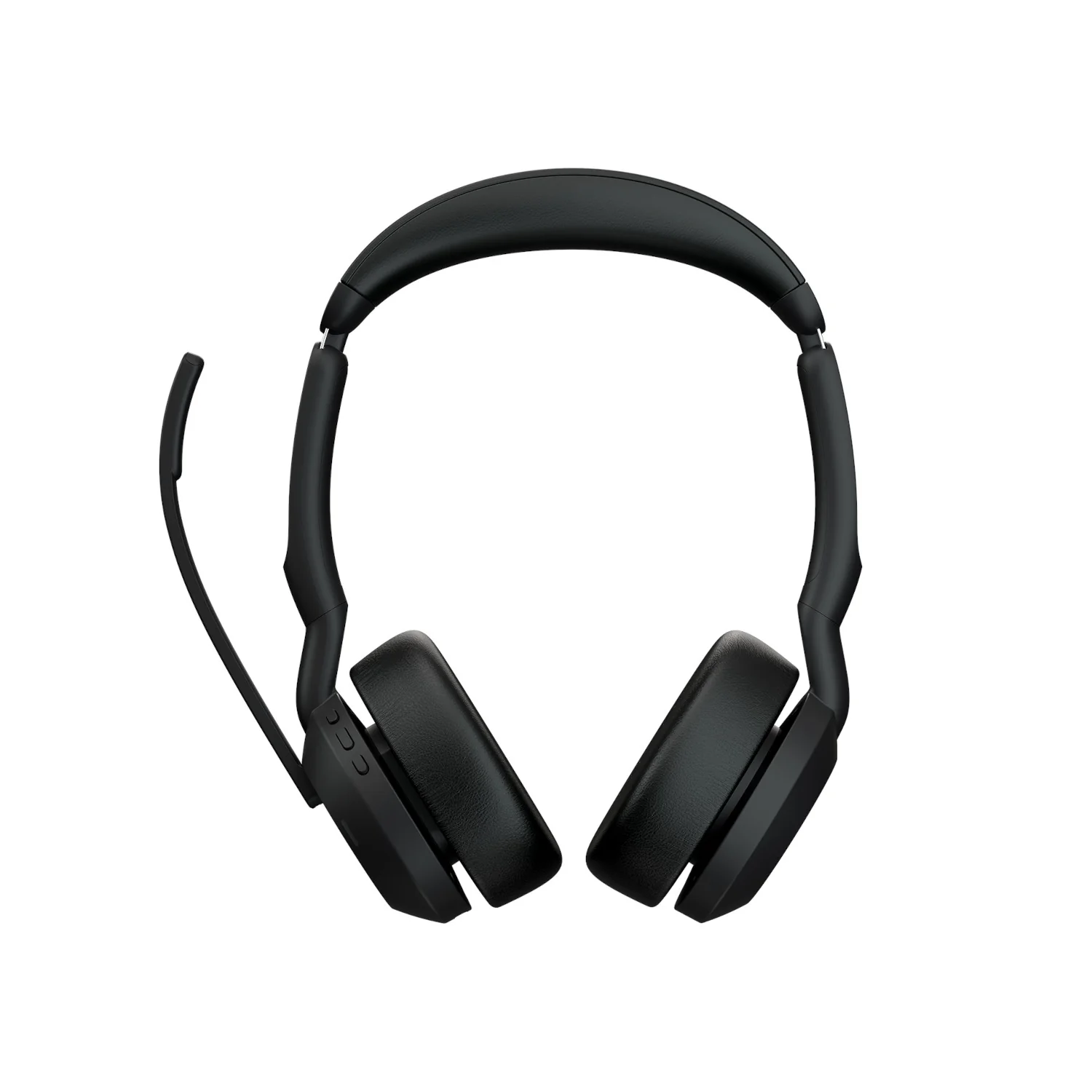Jabra Evolve2 55 USB-C MS Stereo Wireless headset in Black with Charging Stand - Image 2