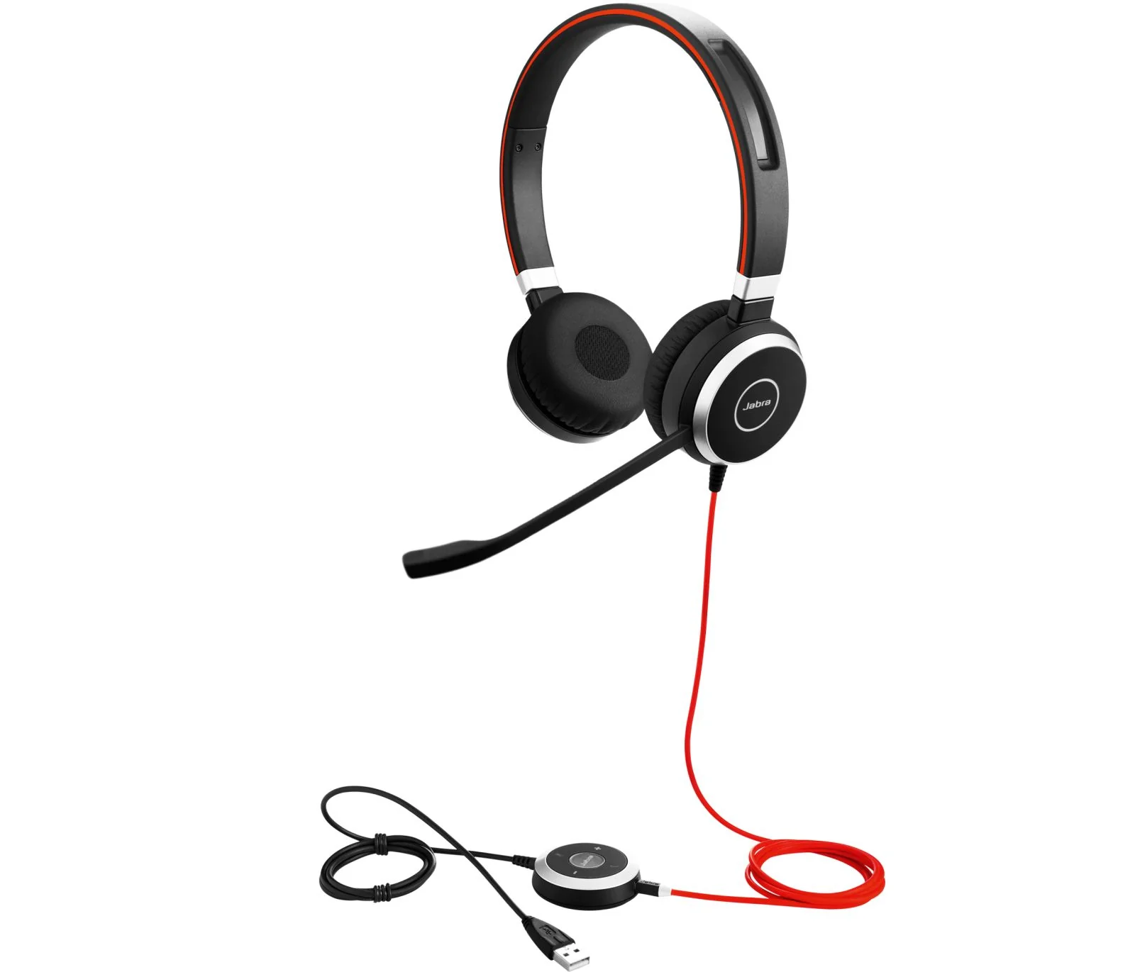 Jabra Evolve 40 MS Stereo Corded Headset - Image 4