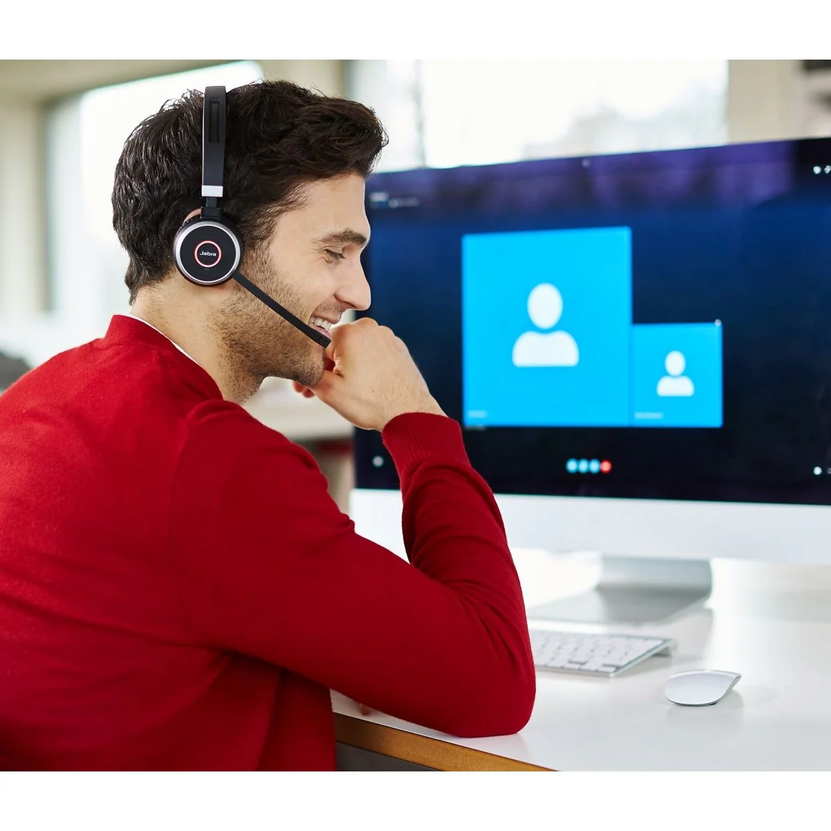Jabra EVOLVE 65 UC Mono Quad Wireless Headsets - Image 5