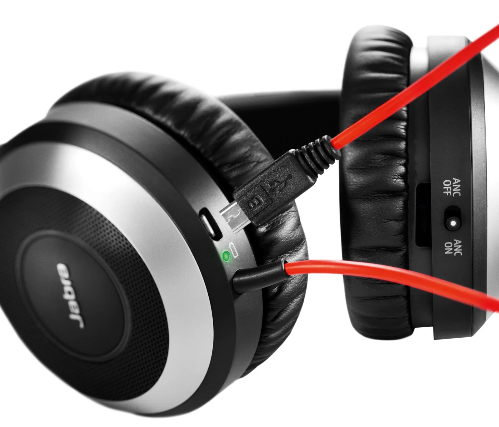 Jabra EVOLVE 80 MS Stereo Corded Headset - Image 4