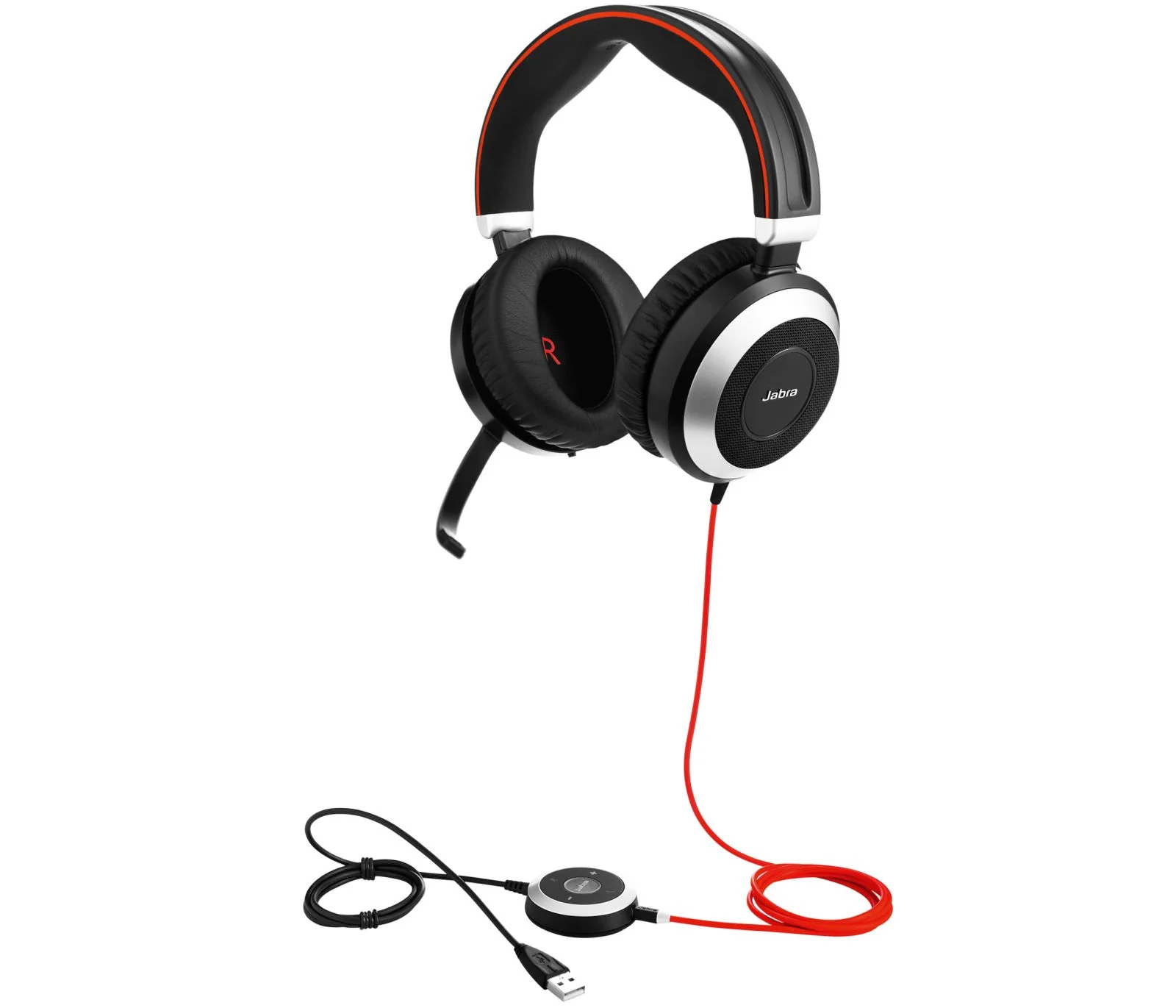 Jabra EVOLVE 80 MS Stereo Corded Headset - Image 7