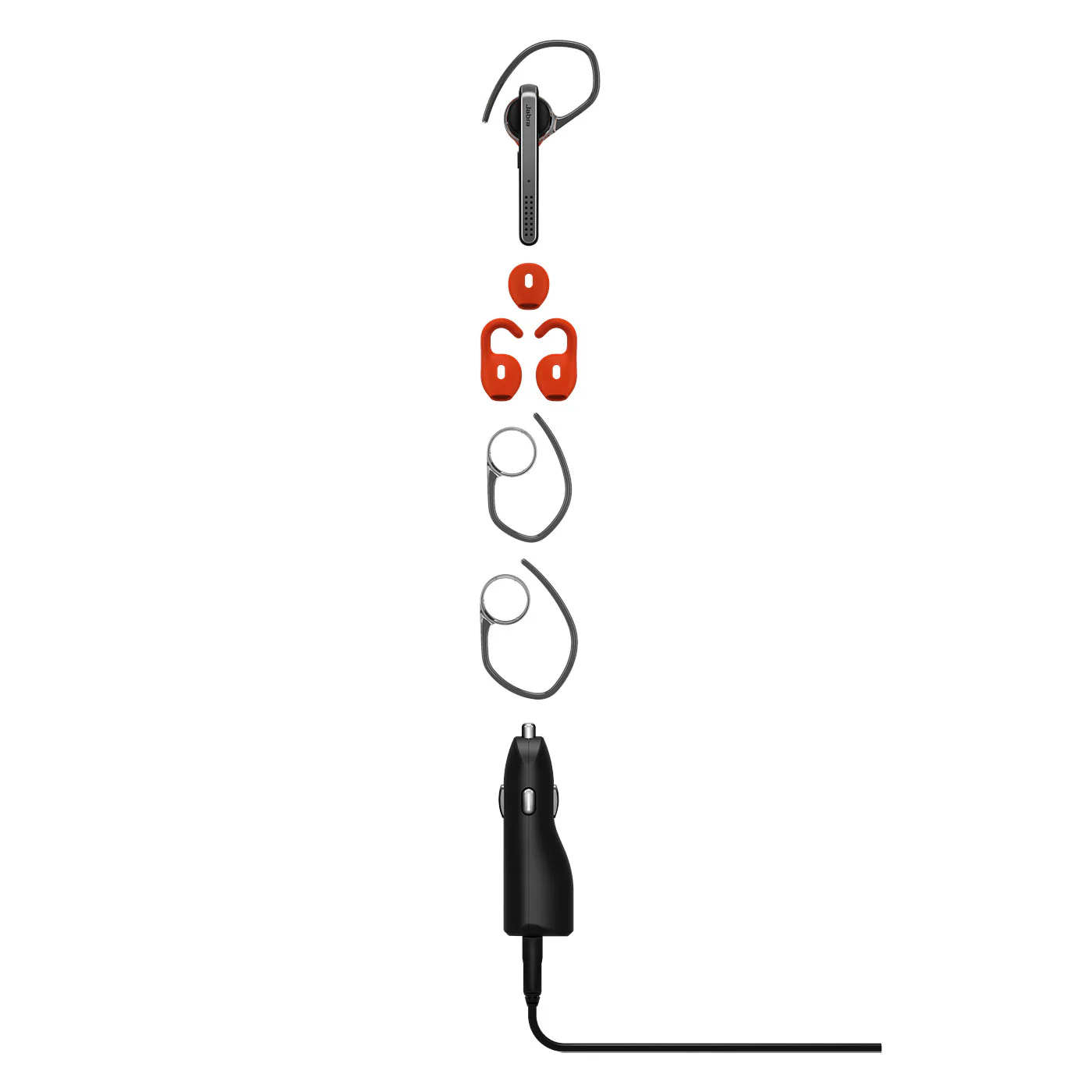 Jabra Talk 45 Bluetooth Headset in Grey - Image 4