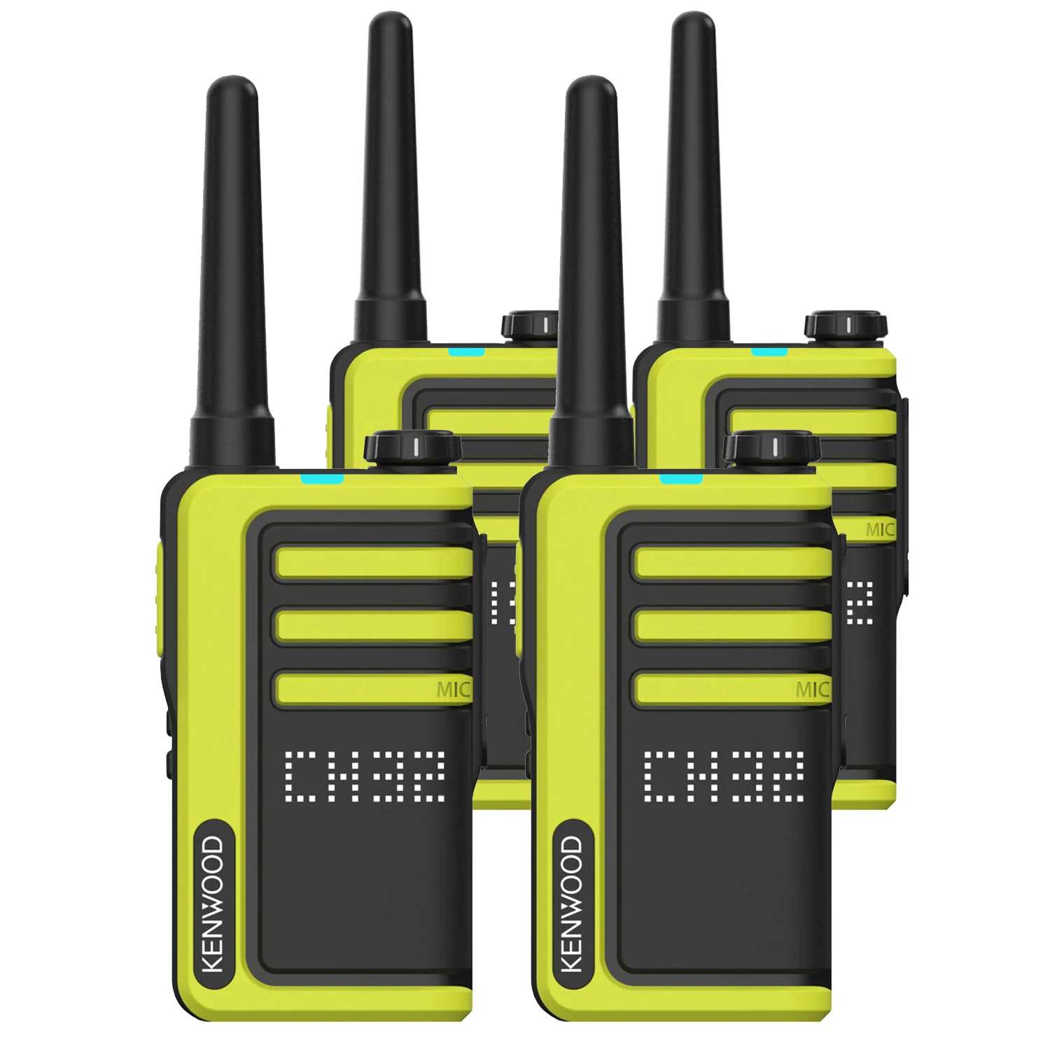 Kenwood UBZ-LJ9SET License-free Walkie Talkies, Quad Pack