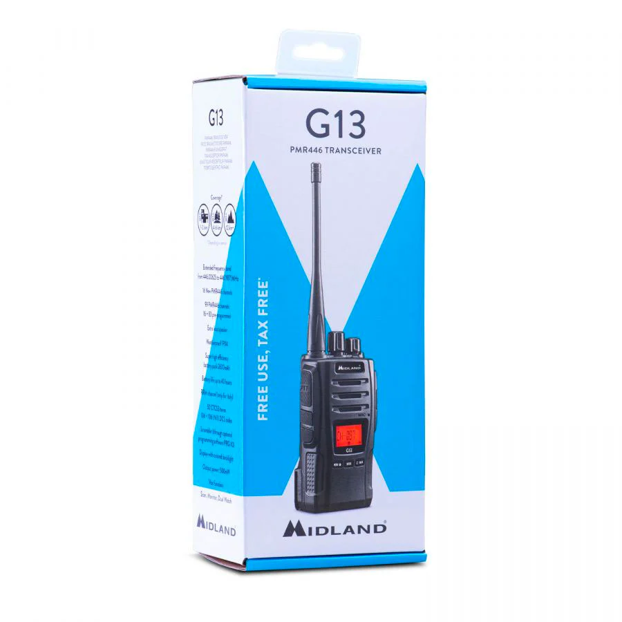 Midland G13 Twelve Pack License Free Walkie Talkie - Image 4