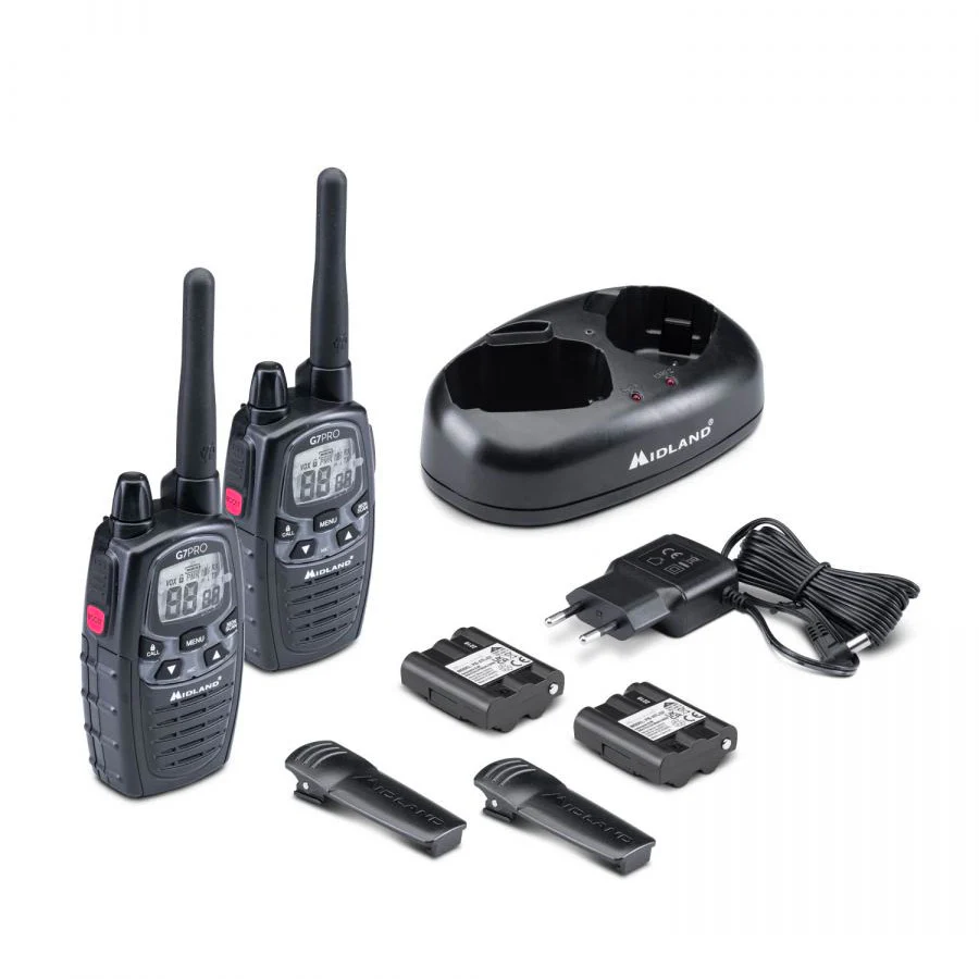 Midland G7 Pro Eight Pack Walkie Talkie - Image 8