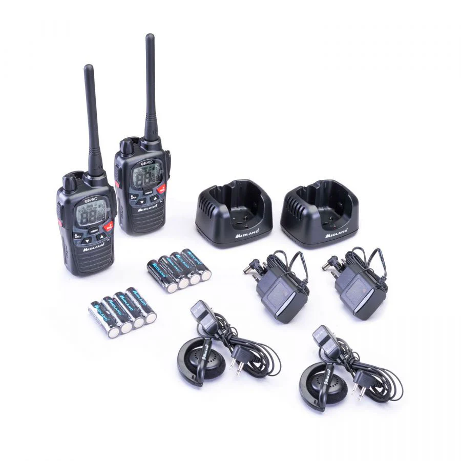 Midland G9 Pro Work Edition Six Pack Walkie Talkies - Image 5