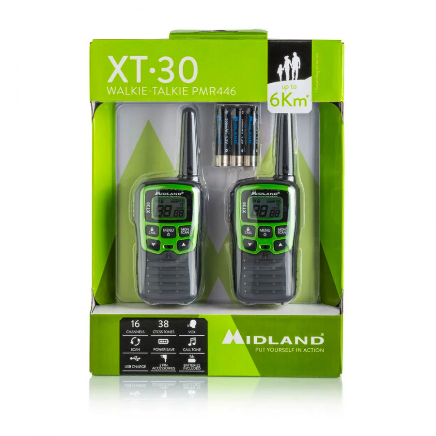 Midland XT30 Eight Pack Walkie Talkies - Image 5