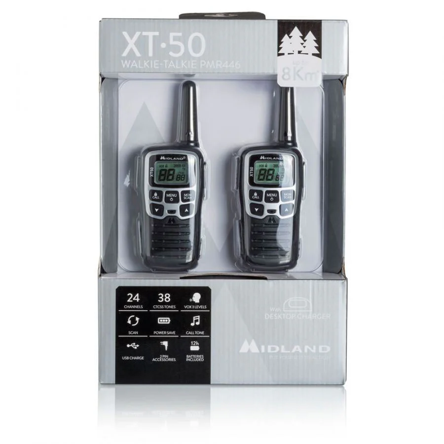 Midland XT50 Twelve Pack Walkie Talkies - Image 5