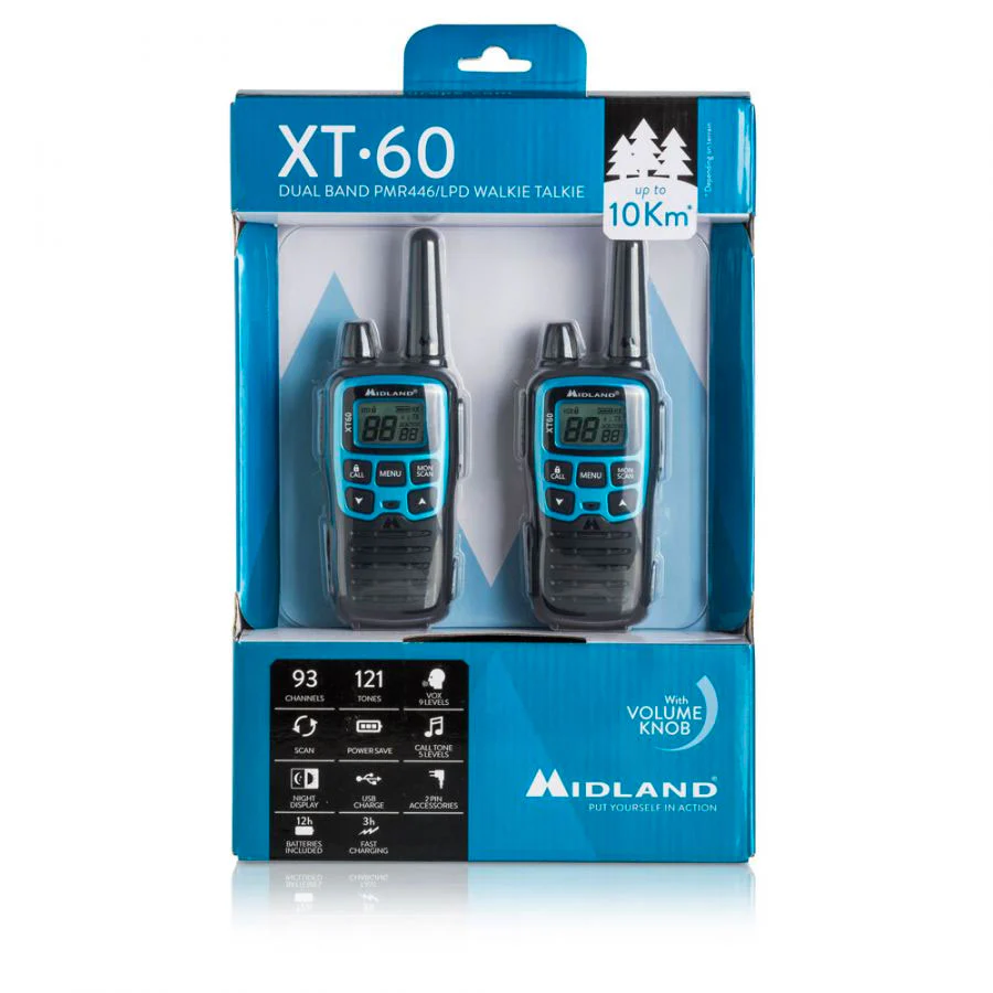 Midland XT60 Twin Pack Walkie Talkies - Image 4