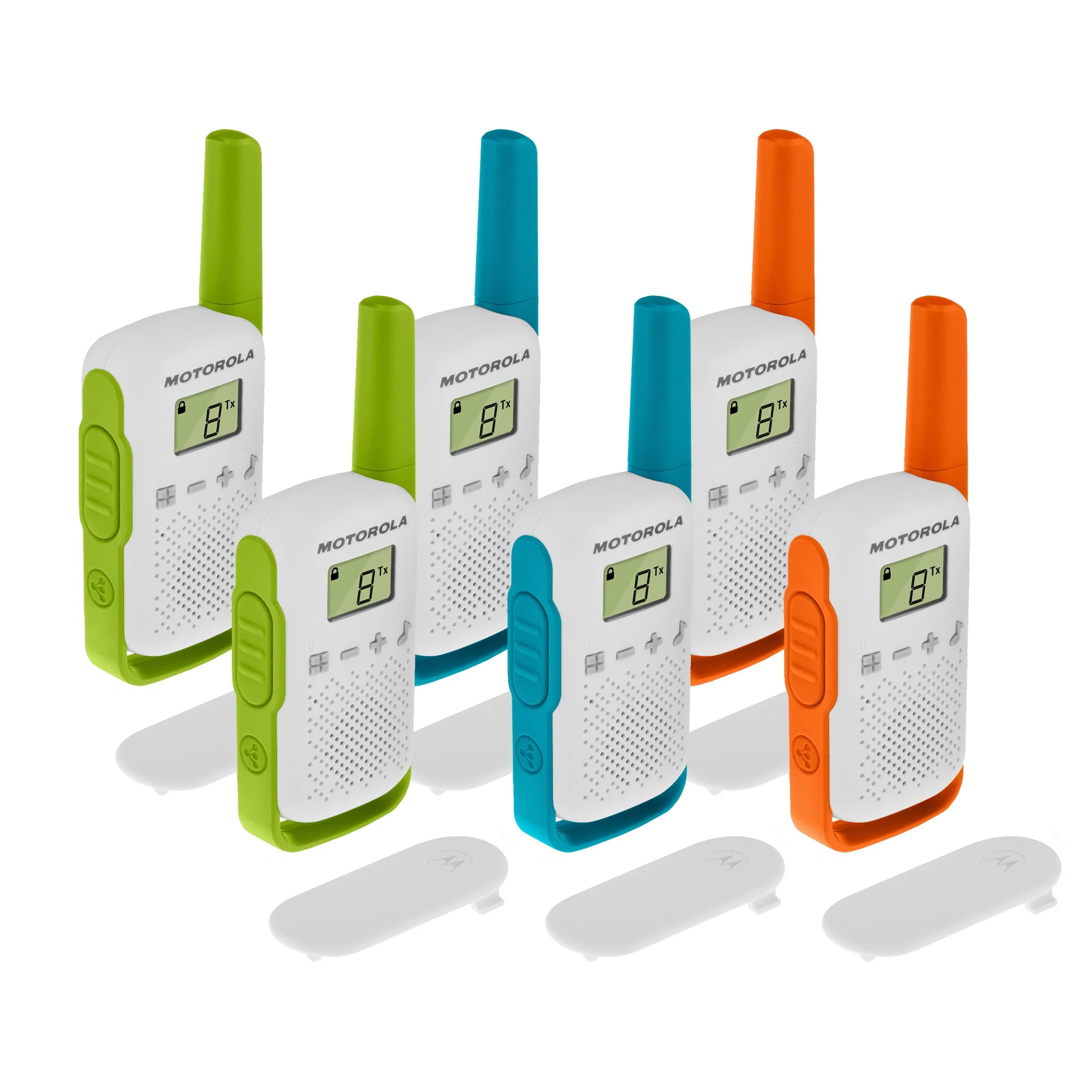 Motorola TALKABOUT T42 Six Pack Walkie Talkies