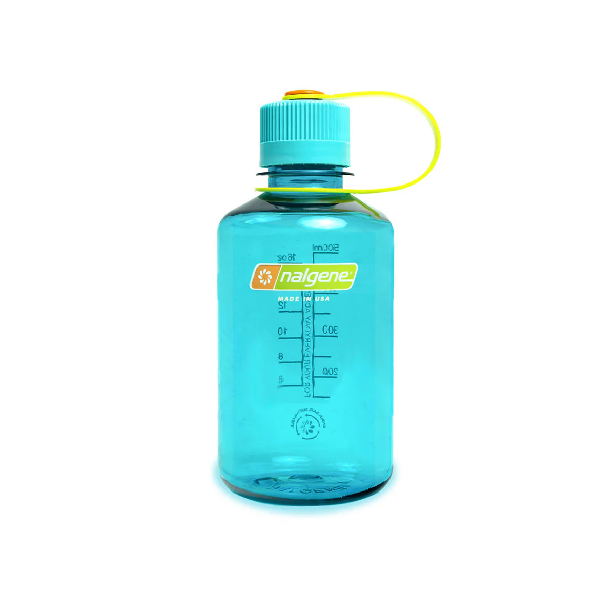 Nalgene Narrow Mouth 500ml Tritan Sustain Water Bottle - Cerulean