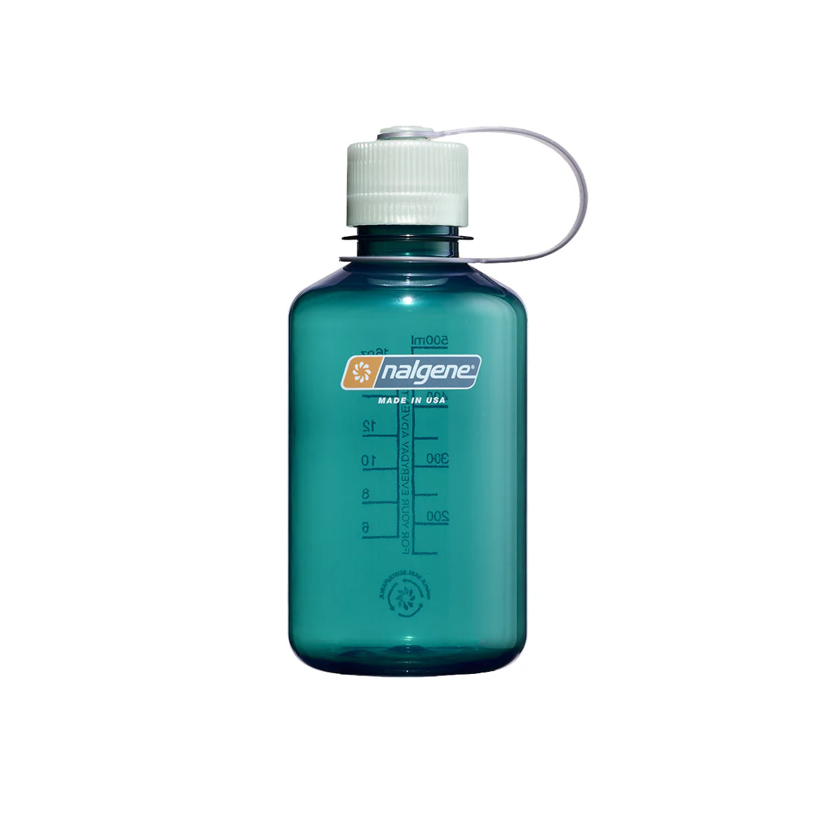 Nalgene Narrow Mouth 500ml Tritan Sustain Water Bottle - Trout Green
