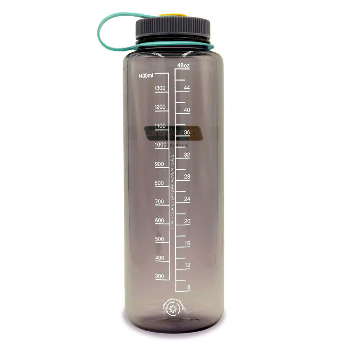 Nalgene Wide Mouth 1.5L Silo Tritan Sustain Water Bottle - Aubergine - Image 2