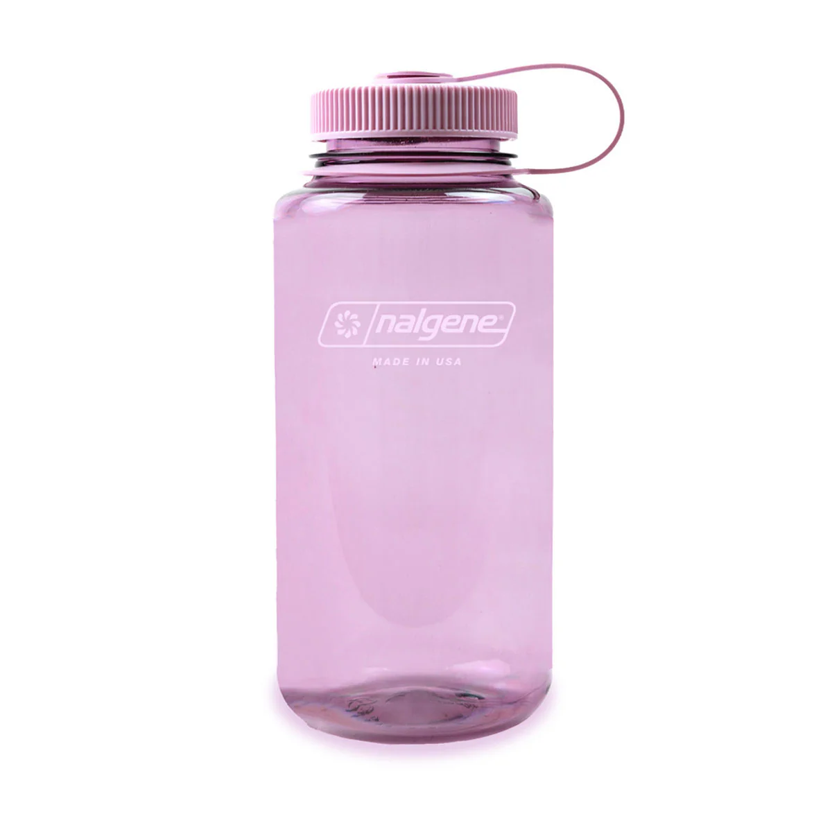 Nalgene Wide Mouth 1L Tritan Sustain Water Bottle - Cherry Blossom Monochrome