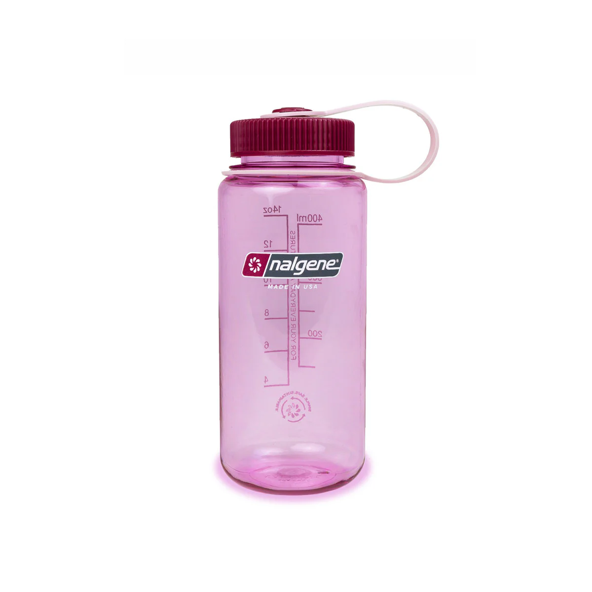 Nalgene Wide Mouth 500ml Tritan Sustain Water Bottle - Cosmo