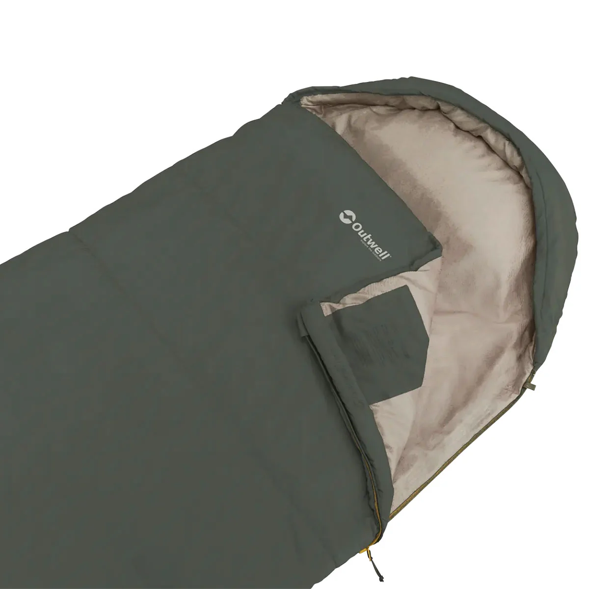 Outwell Campion Prime Sleeping Bag - Green - Image 3