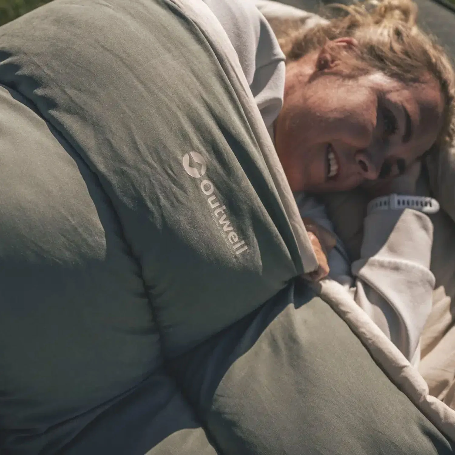 Outwell Constellation Lux Sleeping Bag - Green - Image 8