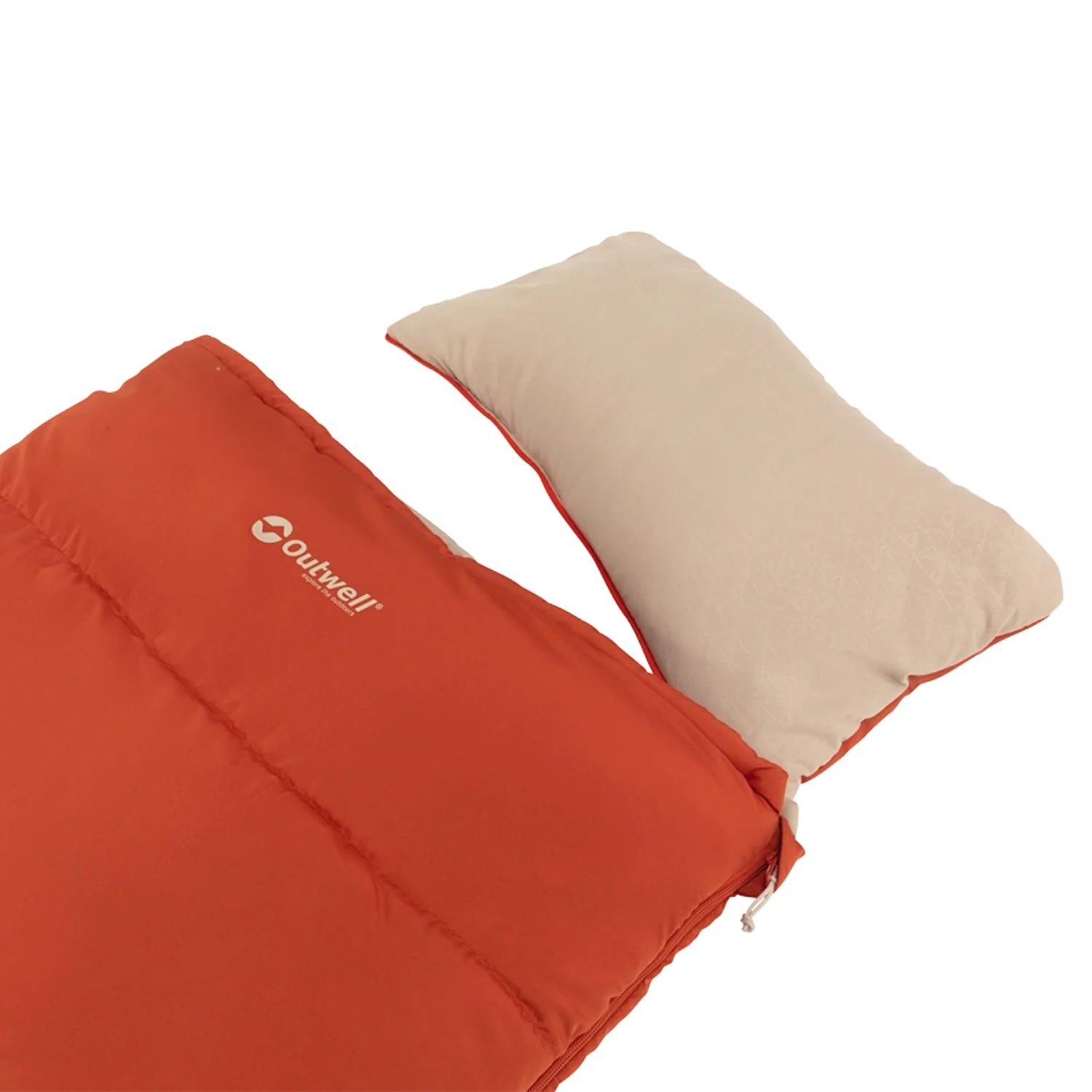 Outwell Contour Junior Sleeping Bag - Red - Image 7
