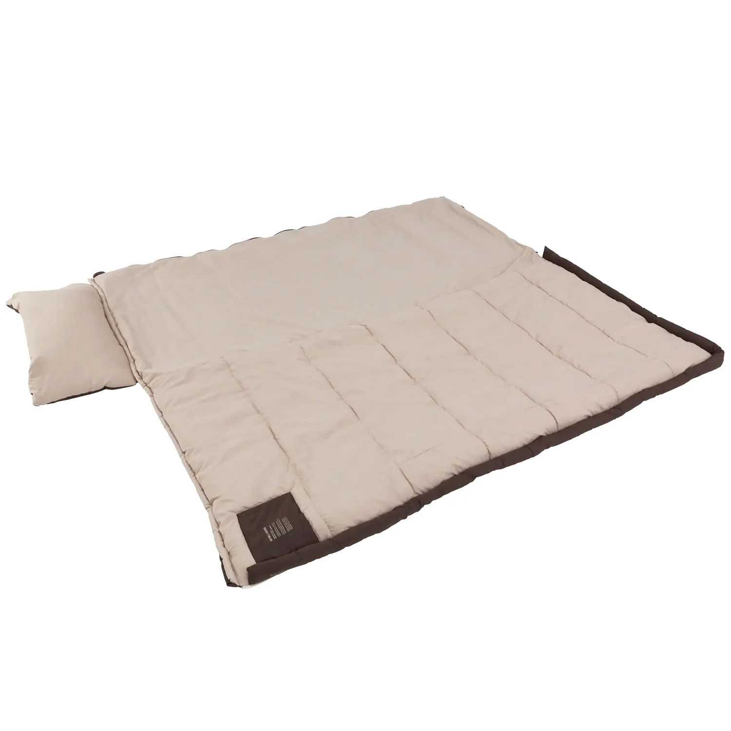 Outwell Contour Supreme Sleeping Bag - Brown - Image 6