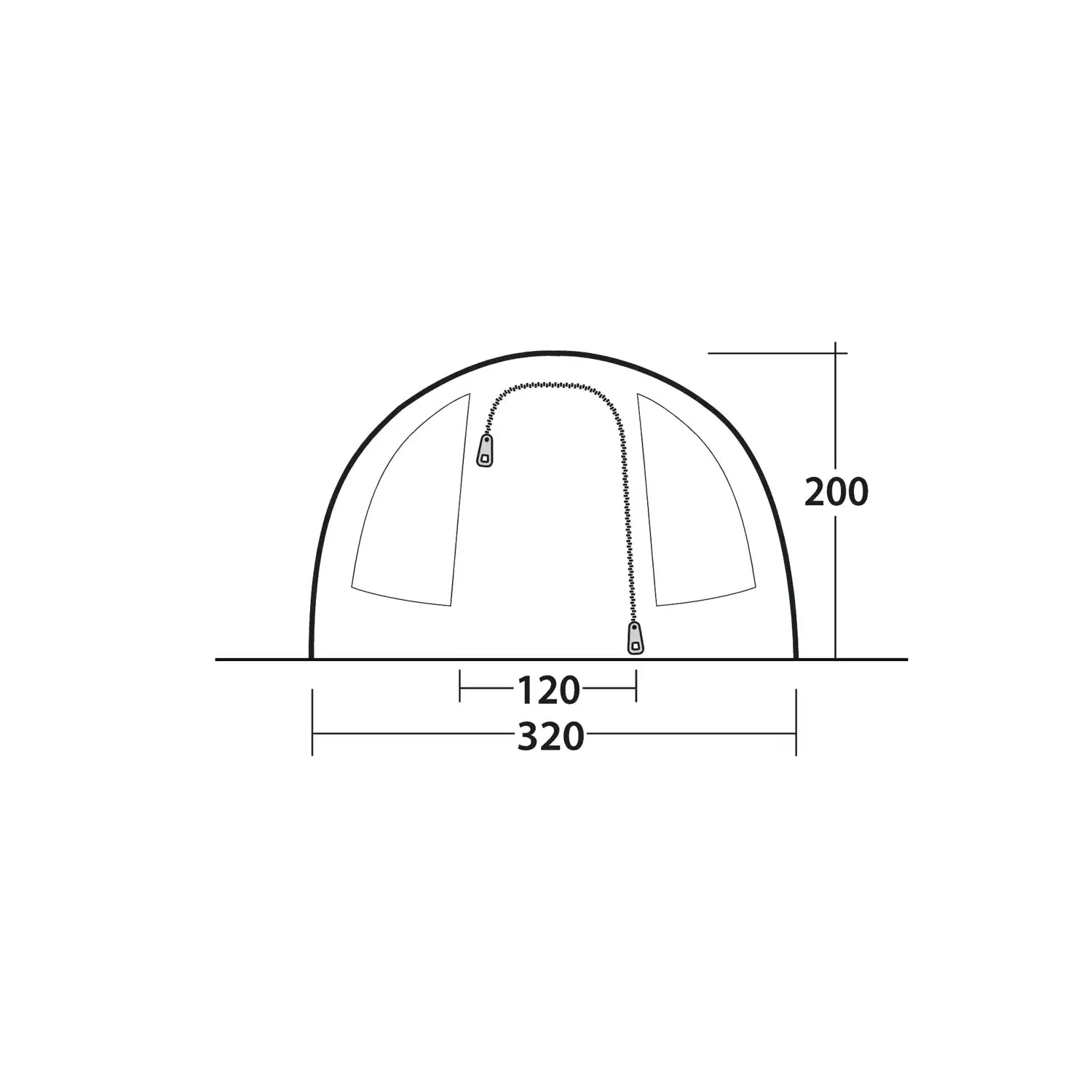 Outwell Sky 5 Tent, 5-Person - Image 12